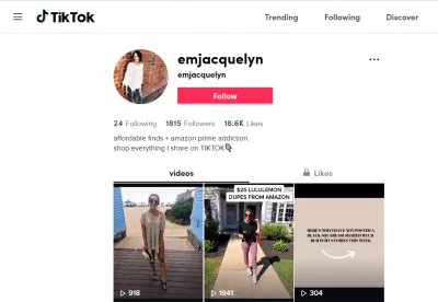 Show us your TikTok profile - 8 great TikTok profiles : @emjacquelyn on TikTok