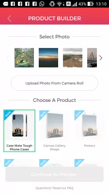 Top Nine Instagram review : Use the top nine pictures to order products