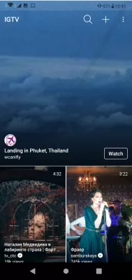 How to upload a video to IGTV from phone? : Video uploaded to IGTV