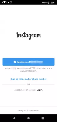 Sådan uploades en video til IGTV fra telefonen? : Skift konto på Instagram IGTV