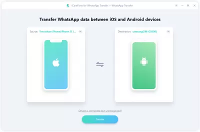 Best WhatsApp Data Transfer Software for Android in 2022 - Free Download. : Starting TenorShare WhatsApp transfer software