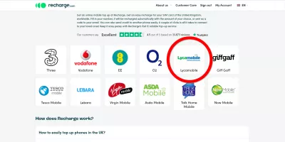 LycaMobile Internet settings Lyca : LycaMobile Internet code top up