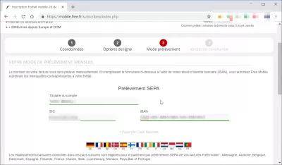 Как да преминете от SOSH към БЕЗПЛАТНО? : банкова информация