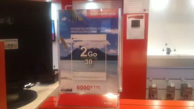 VINI SIM card French Polynesia, how to have mobile internet in Tahiti? : Buying a VINI SIM card French Polynesia at the store