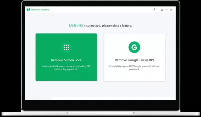 How to Delete Google Account (FRP Lock) from Samsung Smartphone : Tenorshare 4uKey
