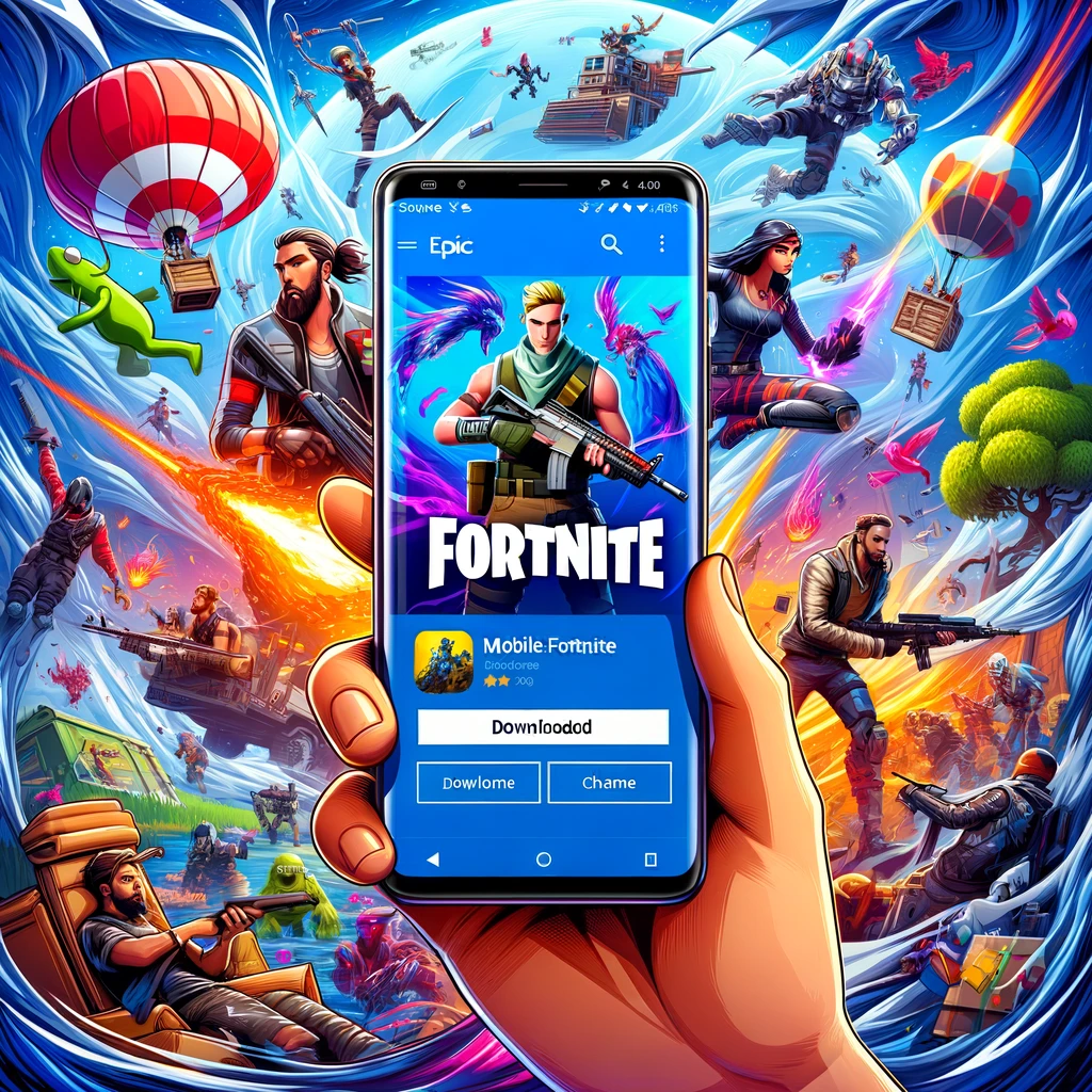 Muat turun dan pasang Fortnite mudah alih dari kedai Epic untuk Android