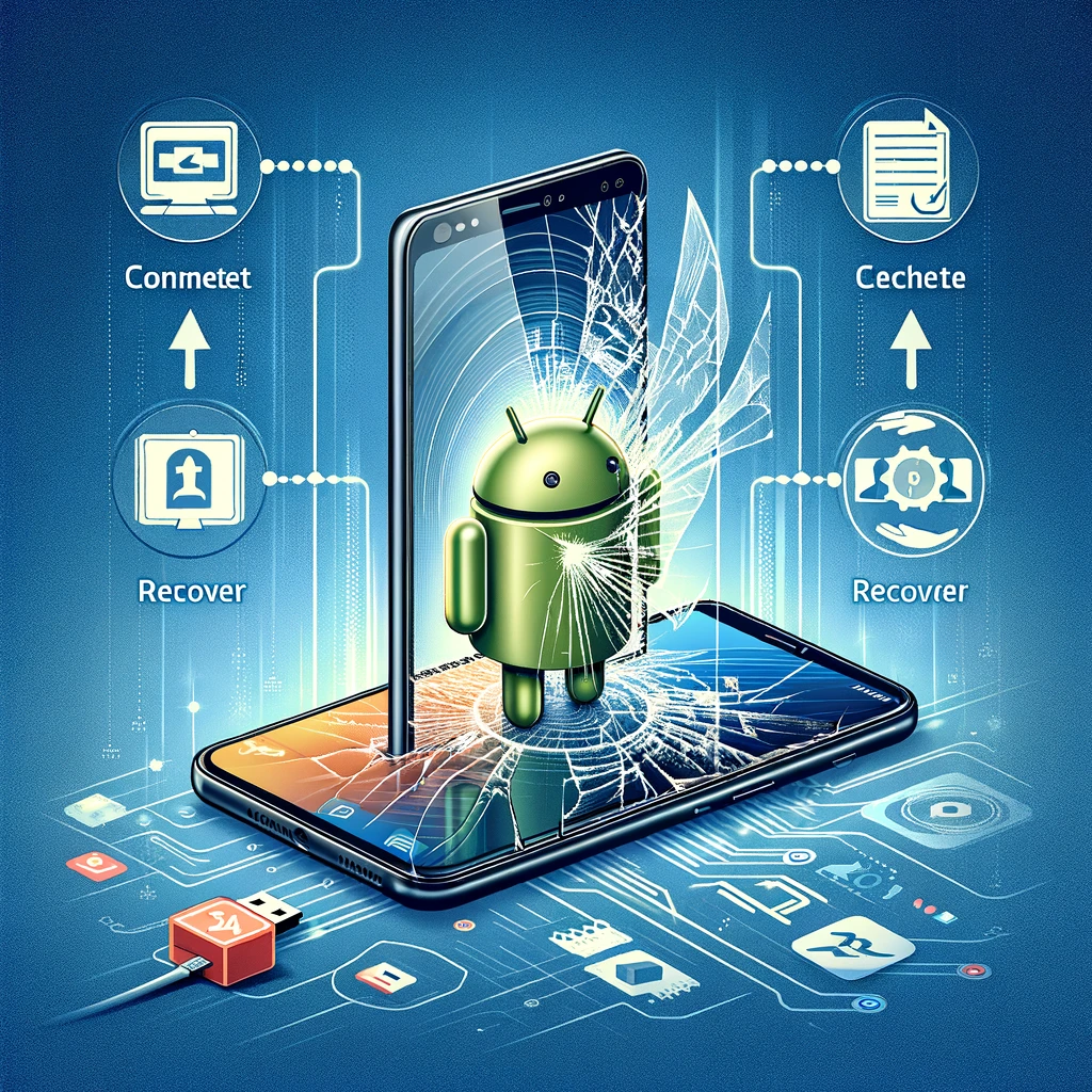 How to recover broken screen Android data in 4 steps? : Broken screen data recovery software installation