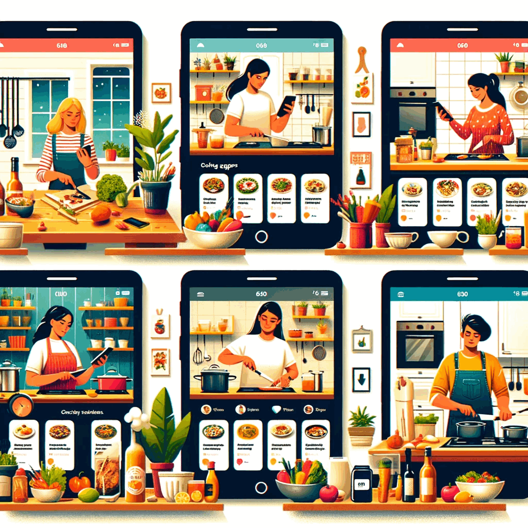 Favorite cooking app: the 6 best apps to help you cook at home : Cooking at home
