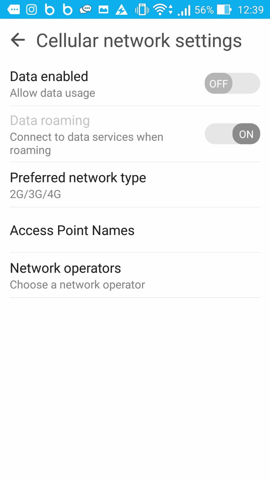 Samsung Galaxy Tab A 10.1 (2016) WiFi가 연결되었지만 인터넷이 없음