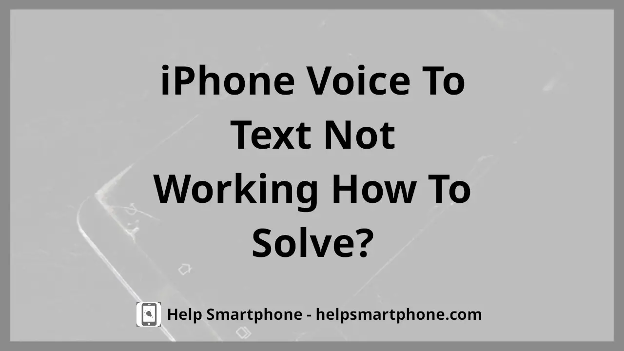 how to turn on voice to text on iphone