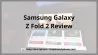 Samsung Galaxy Z Fold 2 recensie