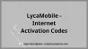 Internet Activation Code [LycaMobile]